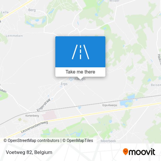 Voetweg 82 map