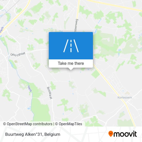 Buurtweg Alken°31 plan