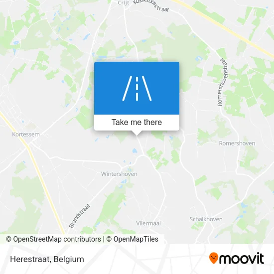 Herestraat map