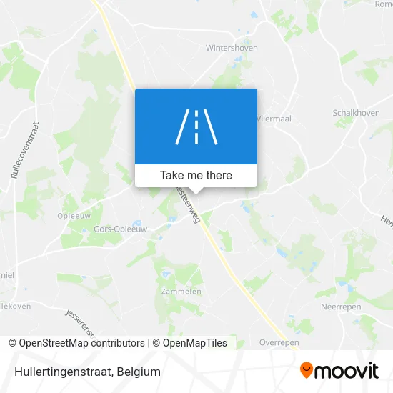 Hullertingenstraat map