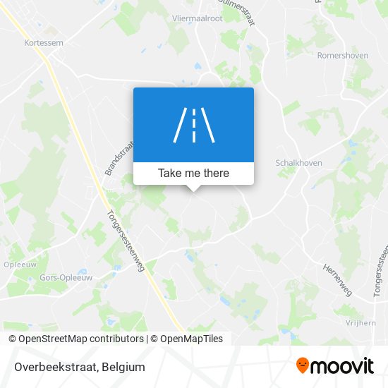 Overbeekstraat map