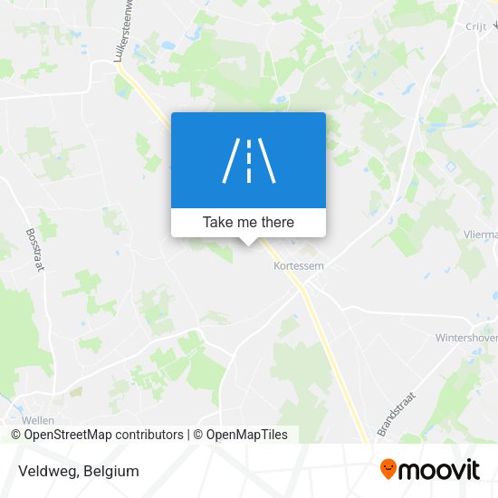 Veldweg map