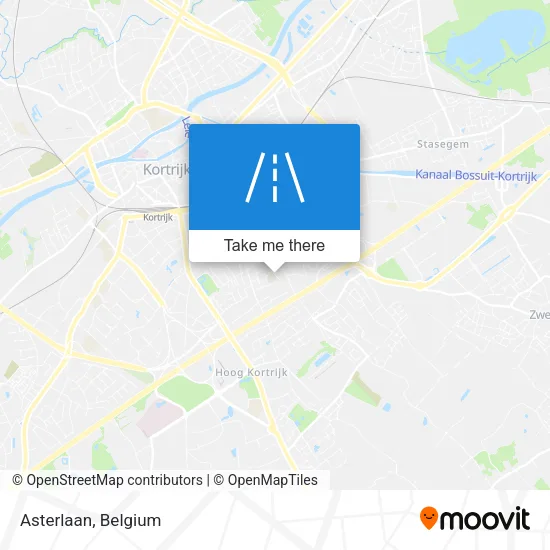 Asterlaan map