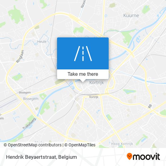 Hendrik Beyaertstraat map
