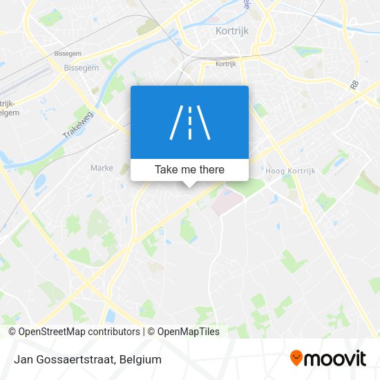 Jan Gossaertstraat map
