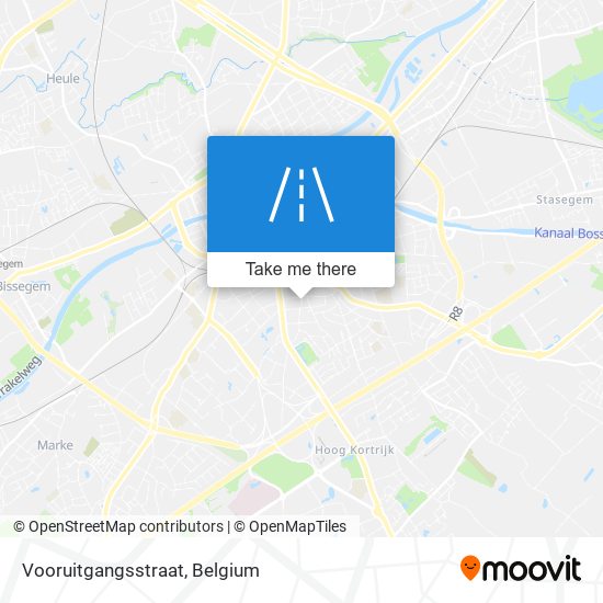 Vooruitgangsstraat map