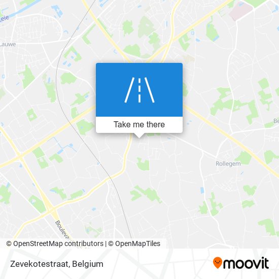 Zevekotestraat map