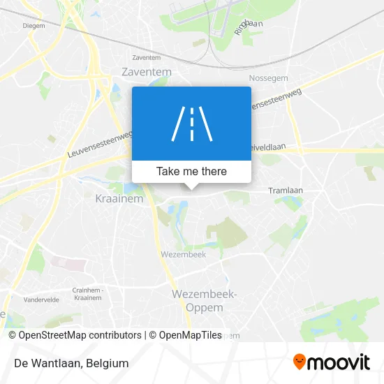 De Wantlaan map