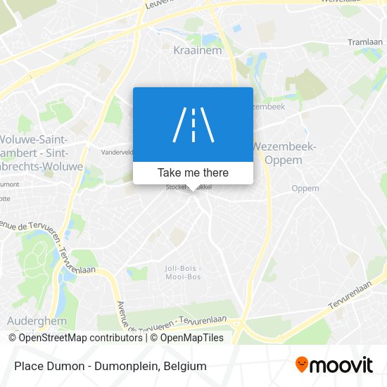 Place Dumon - Dumonplein map