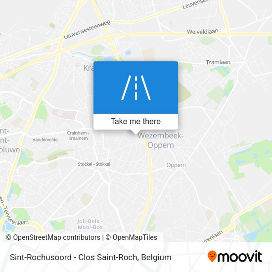 Sint-Rochusoord - Clos Saint-Roch map