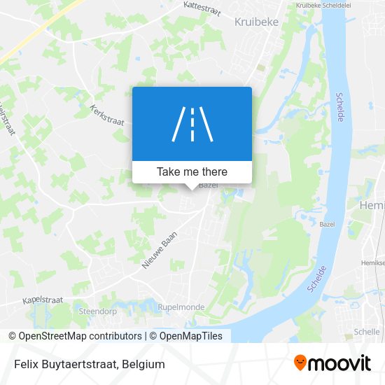 Felix Buytaertstraat plan