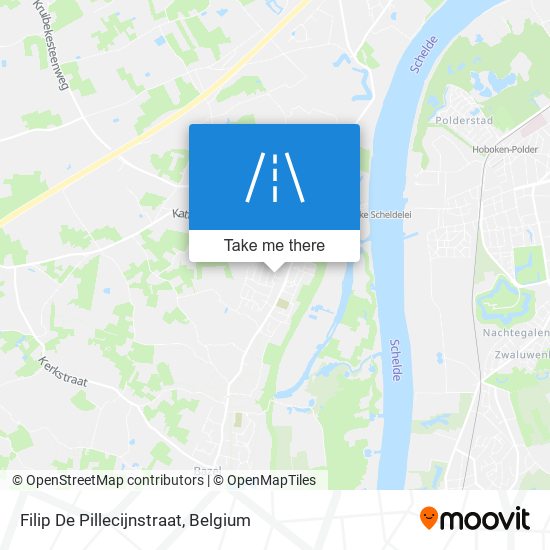 Filip De Pillecijnstraat map