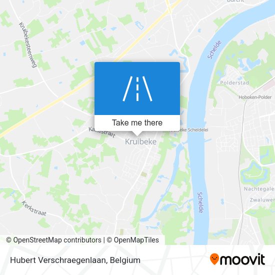 Hubert Verschraegenlaan plan