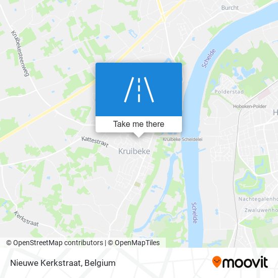 Nieuwe Kerkstraat map