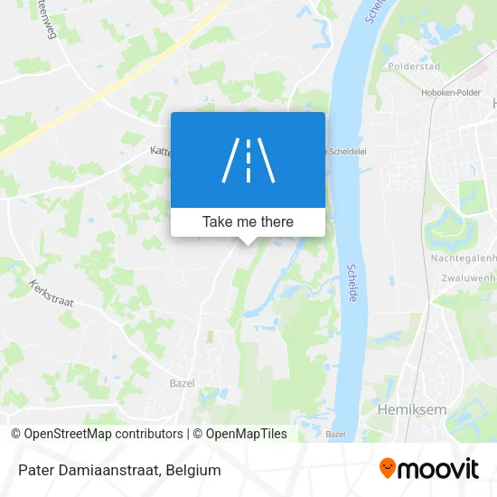 Pater Damiaanstraat map