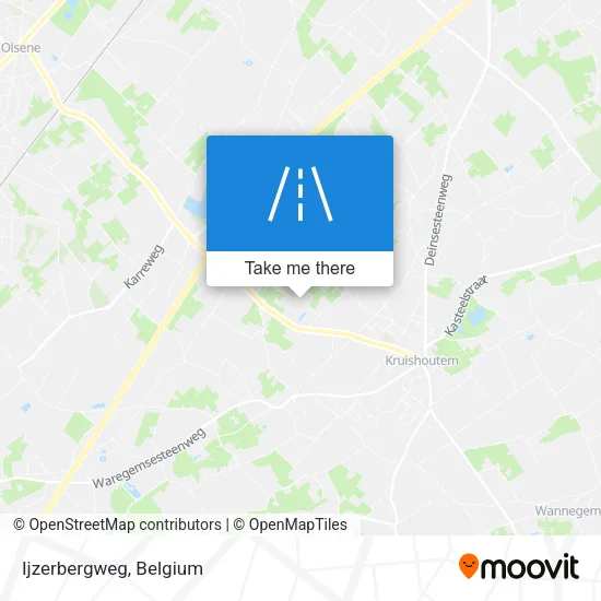 Ijzerbergweg map