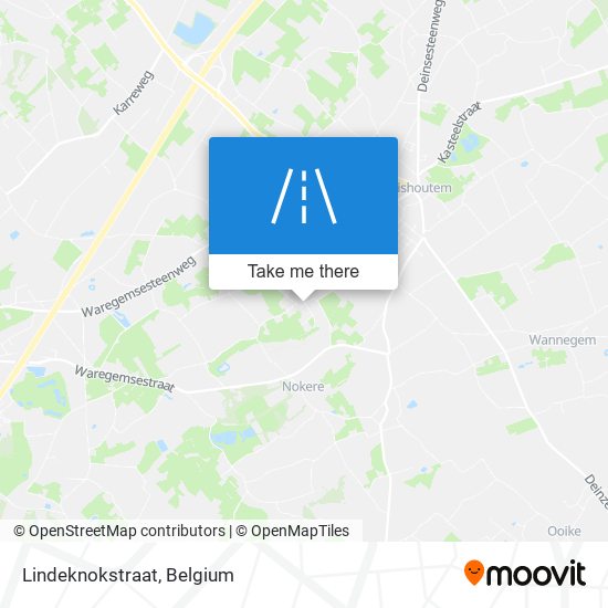 Lindeknokstraat map