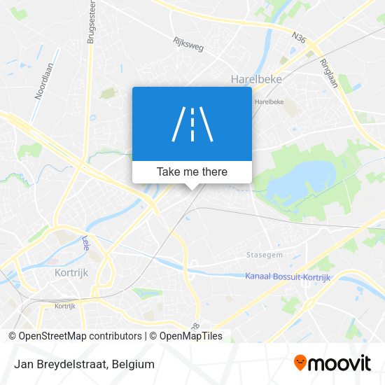 Jan Breydelstraat plan