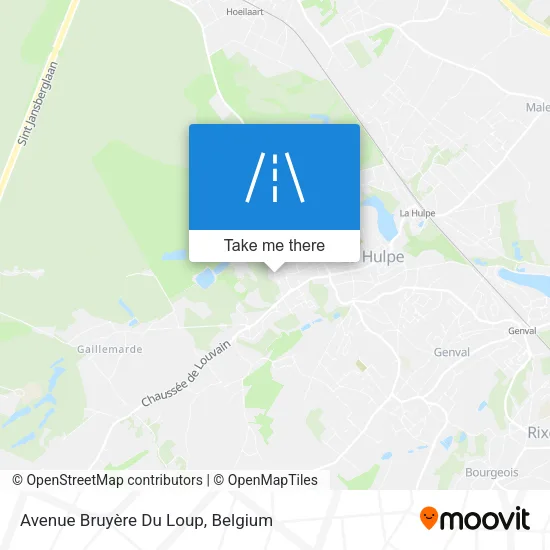 Avenue Bruyère Du Loup map