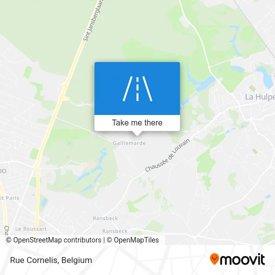 Rue Cornelis map