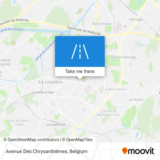 Avenue Des Chrysanthèmes map