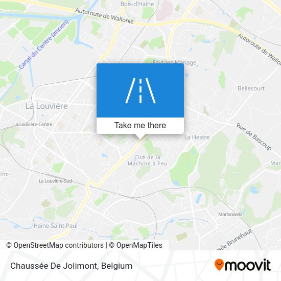 Chaussée De Jolimont plan