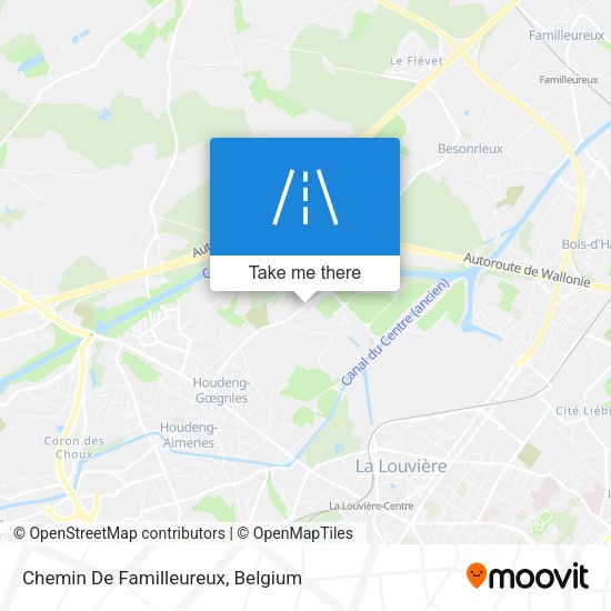 Chemin De Familleureux plan