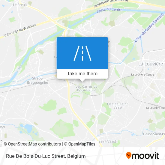 Rue De Bois-Du-Luc Street map