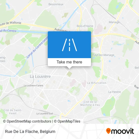 La Flache Street map