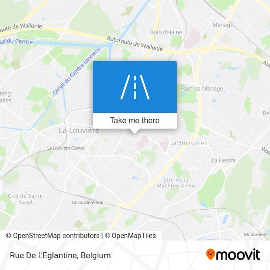 Eglantine Street map