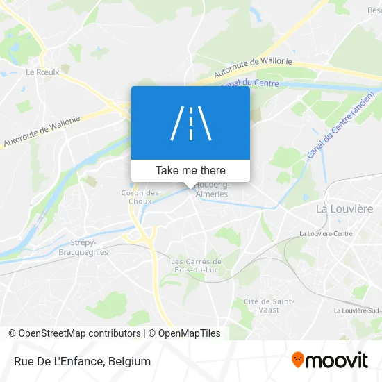 Childhood Street map