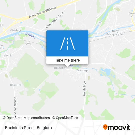 Buxiniens Street map