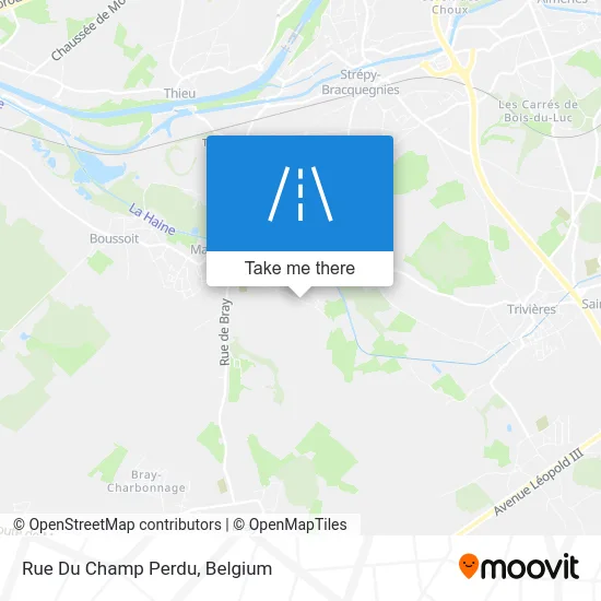 Lost Field Street map