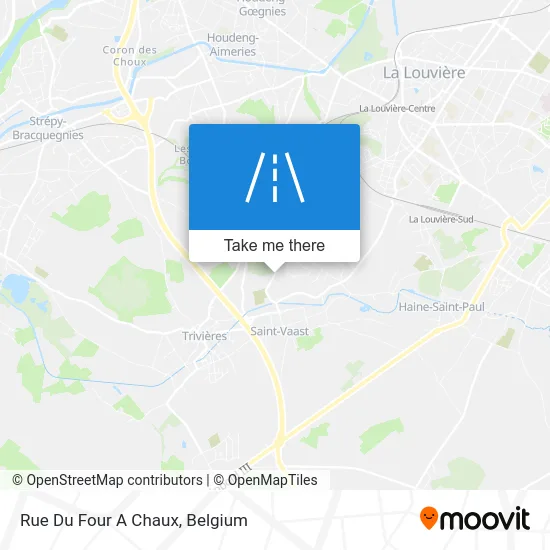 Rue Du Four A Chaux plan