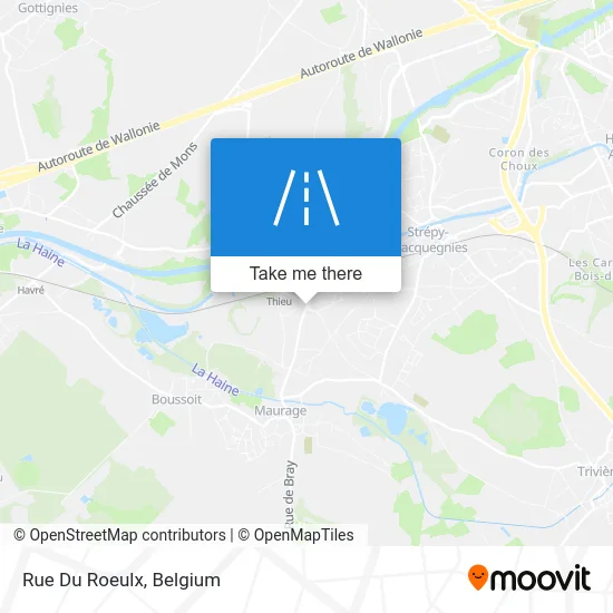 Du Roeulx Street map