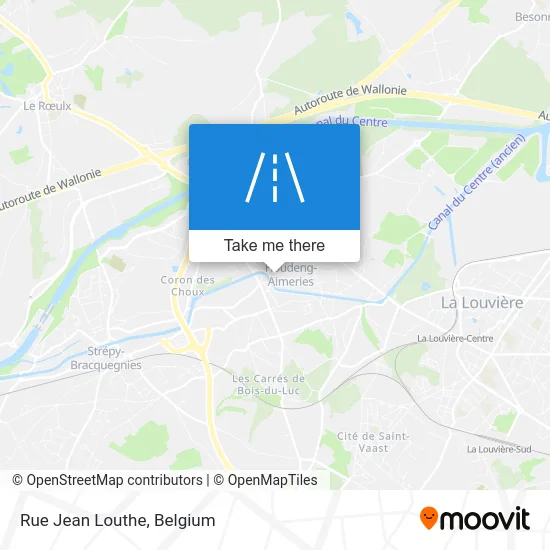 Jean Louthe Street map