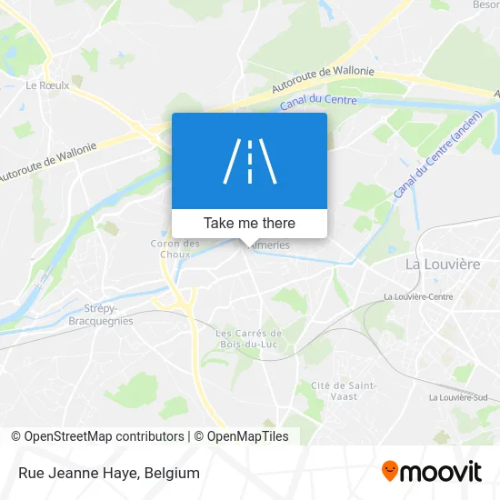 Jeanne Haye Street map