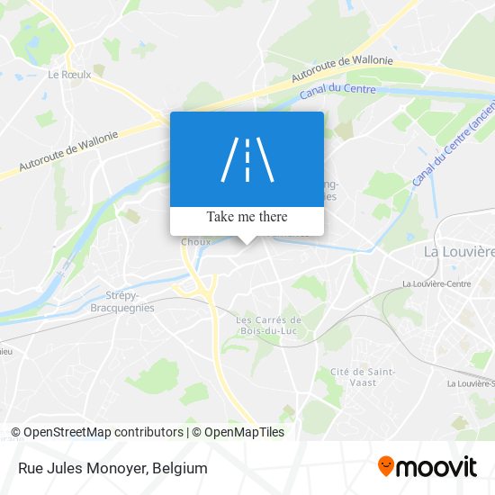 Rue Jules Monoyer map