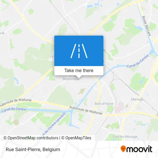 Saint-Pierre Street map