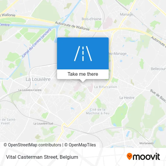 Vital Casterman Street map