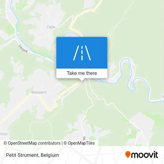 Petit Strument map