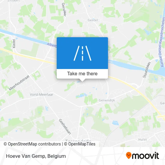 Hoeve Van Gemp map