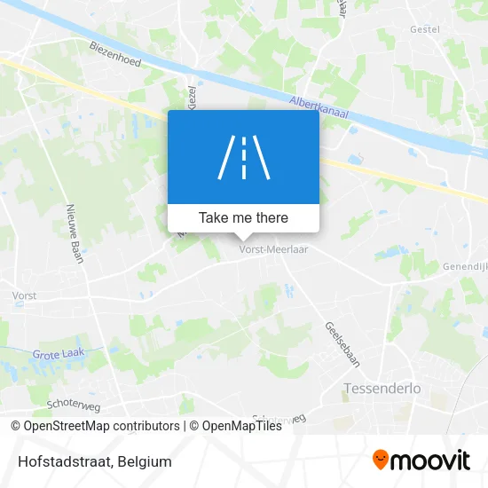 Hofstadstraat map