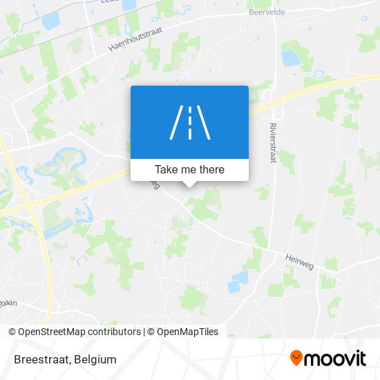 Breestraat map