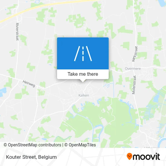 Kouter Street map