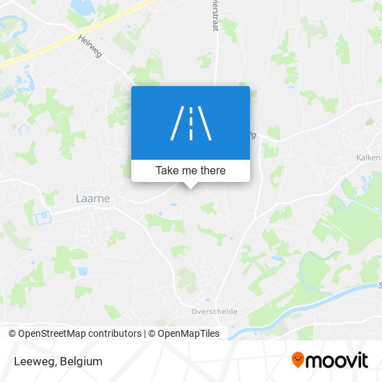 Leeweg map