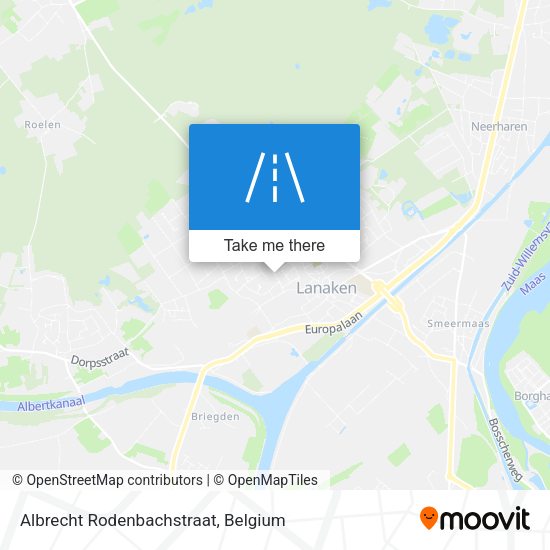 Albrecht Rodenbachstraat plan