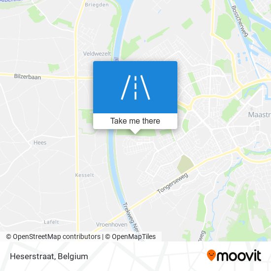 Heserstraat map