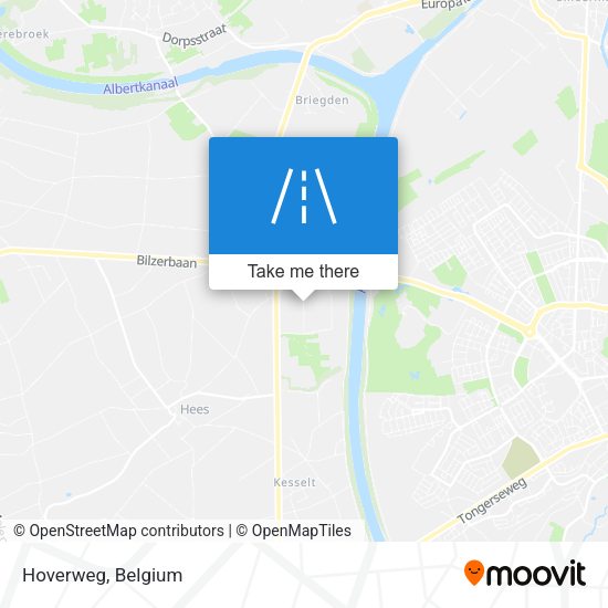 Hoverweg map