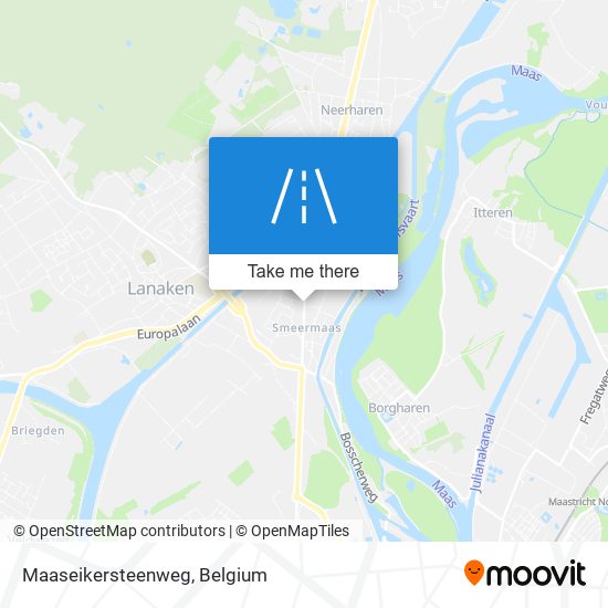 Maaseikersteenweg map